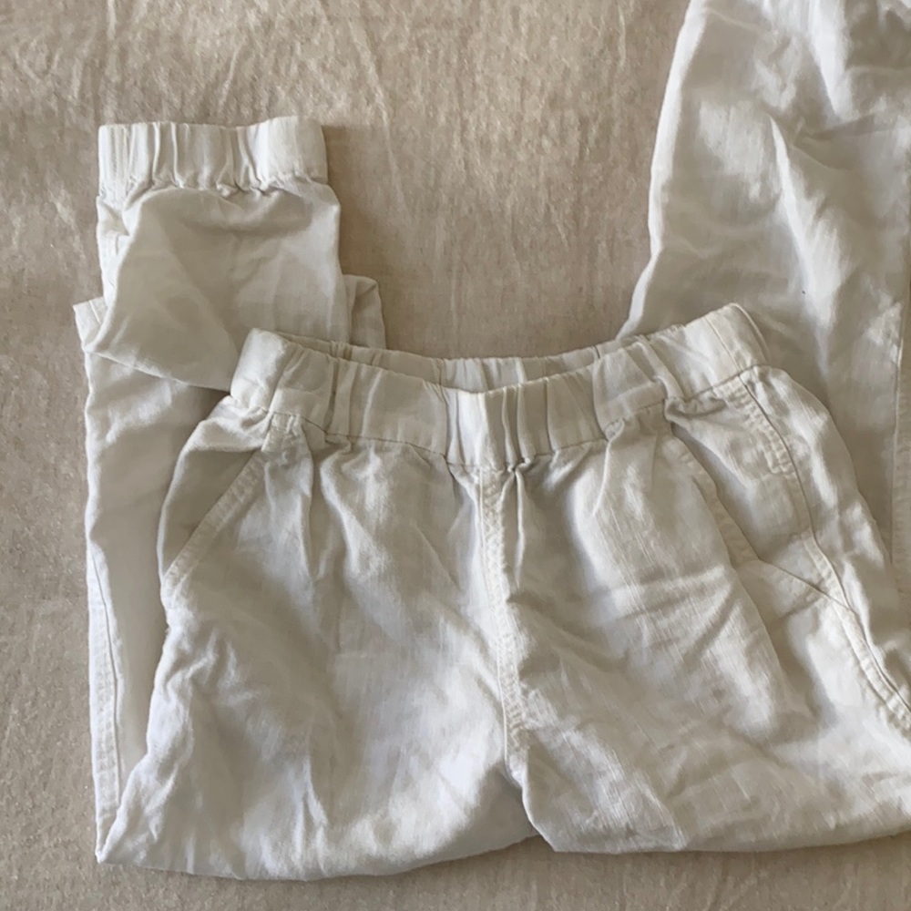J crew linen pants